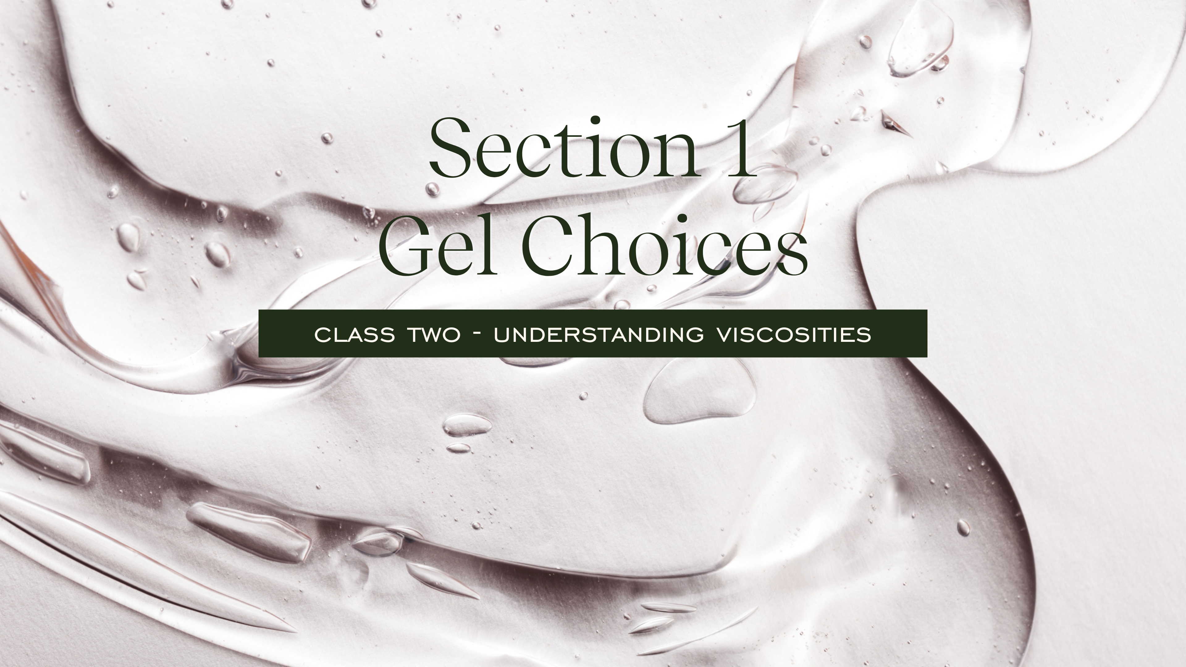 Level 4 Course - Class 2