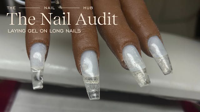 Laying Gel on Long Nails