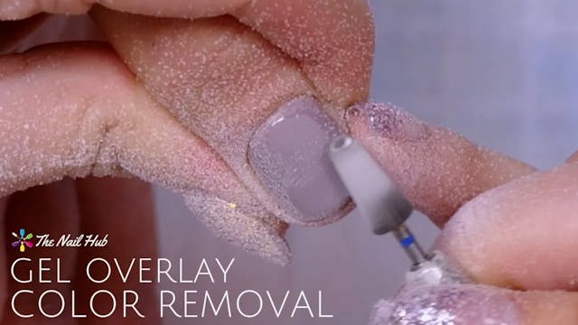 Gel Overlay Color Removal