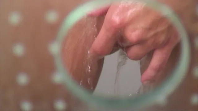 Shower Door Glory Hole