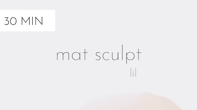 mat sculpt #24 | lil