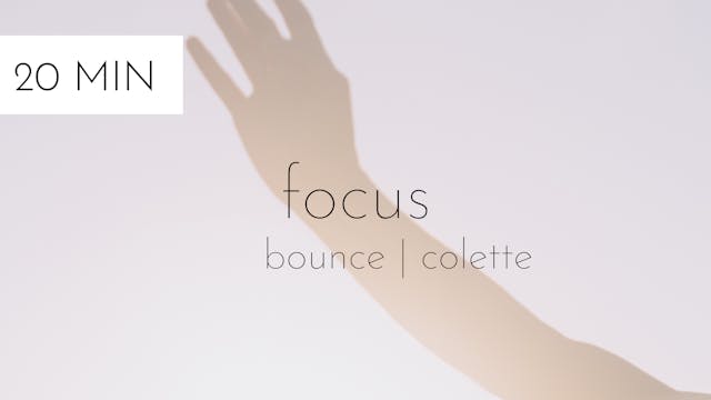bounce focus #39 | colette
