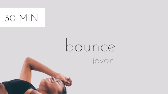bounce #29 | jovan