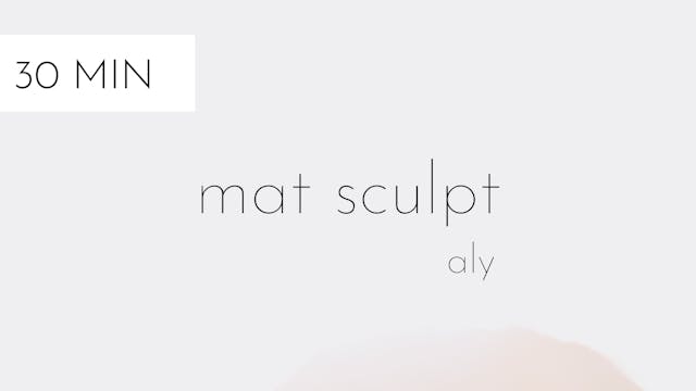 mat sculpt #26 | aly