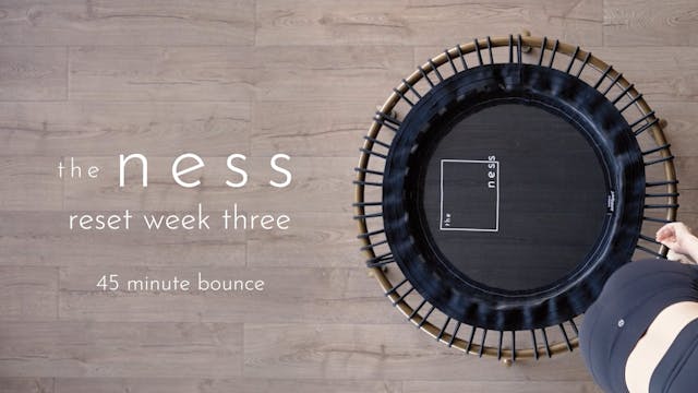 bounce advanced week three | alyssa