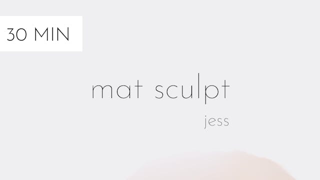 mat sculpt #15 | jess