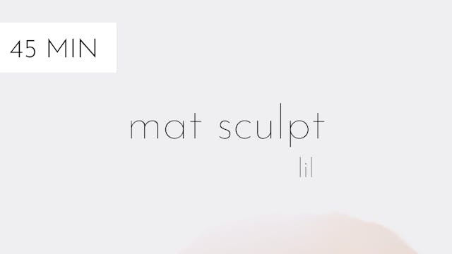 mat sculpt #12 | lil