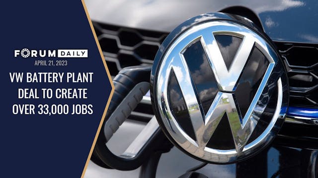 VW Battery Plant to Create Over 33,00...