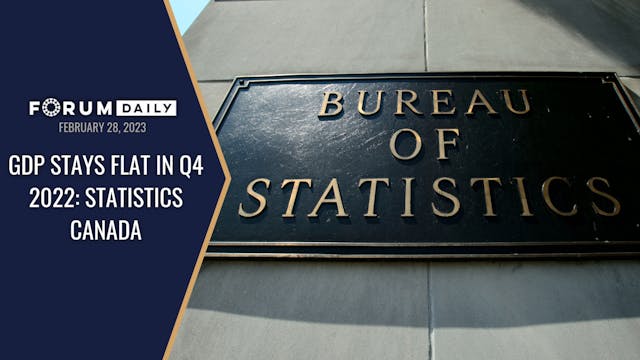 GDP Stays Flat in Q4 2022: Statistics...