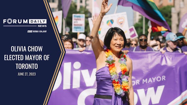 Olivia Chow Elected Mayor of Toronto ...