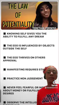 THE LAW OF POTENTIALITY