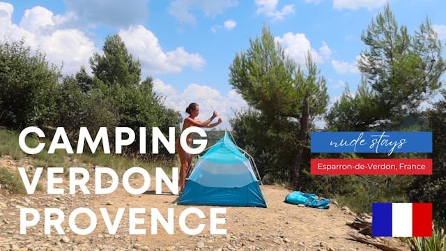 Camping Verdon Provence - a nude camp...