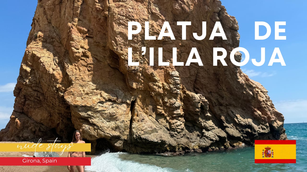 Platja l'Illa Roja - a nude red island on the Costa Brava