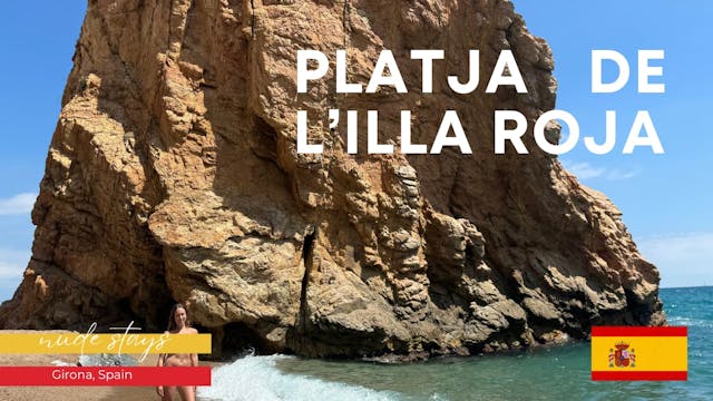 Platja l'Illa Roja - a nude red islan...
