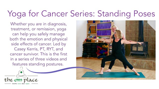 Yoga for Cancer Standing