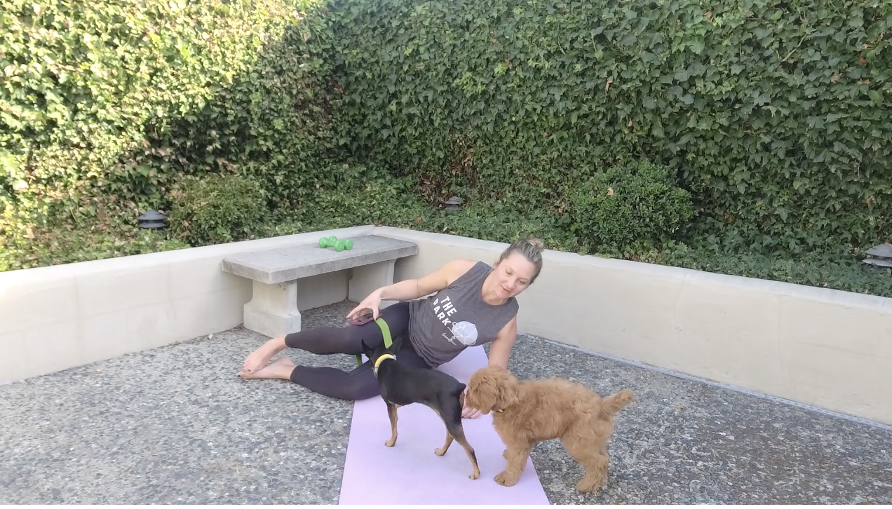 Arianne | 10 Min Bun Focus (with Dogs) | November 19, 2020