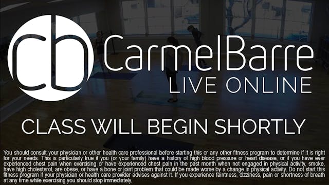 CarmelBarre LIVE _ PIYO _ Friday, Dec...