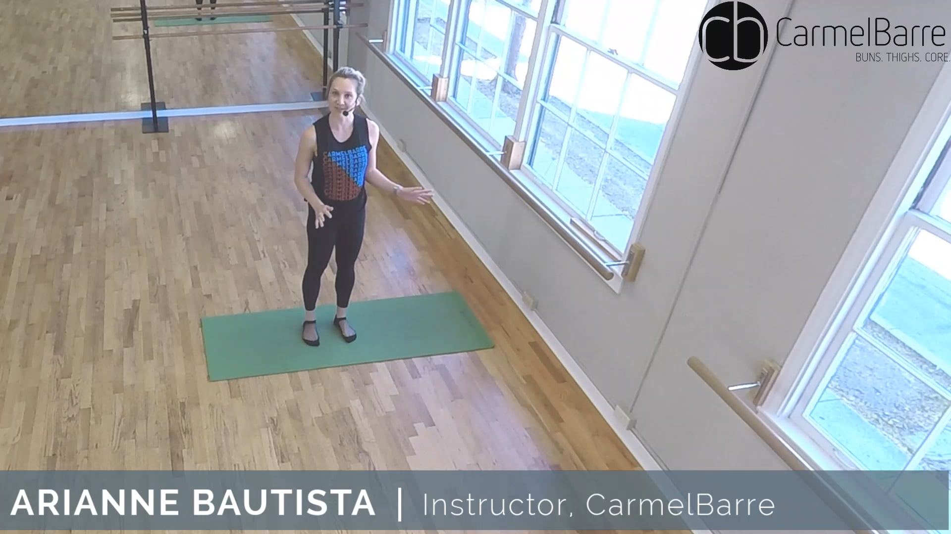 CarmelBarre LIVE _ 5-Minute Barre Stretch