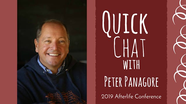 Quick Chat with Peter Panagore