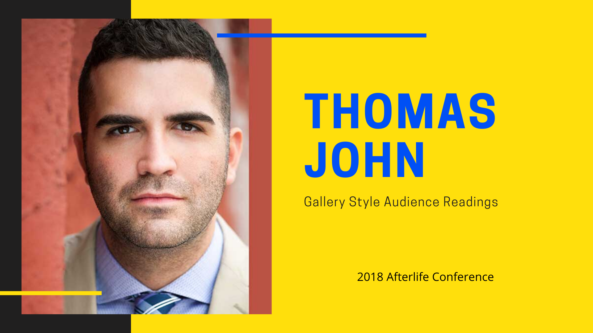 Thomas John - Gallery-Style Audience Readings