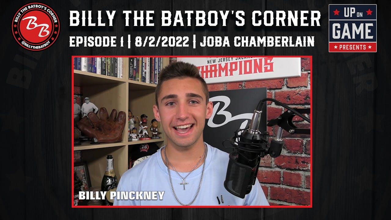 UP On Game Presents: Billy The Batboy's Corner With World Series Champion Joba  Chamberlain 