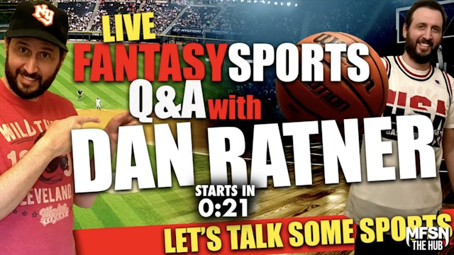 Live Fantasy-Sports Q&A with Dan Ratner