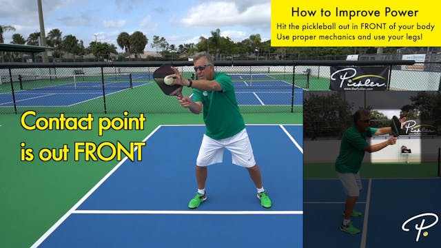 How to Hit Volleys with More Power