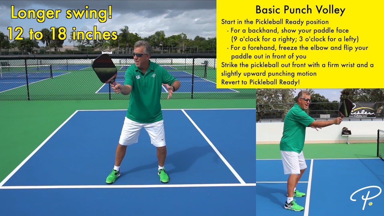 Basics of a Punch Volley The Pickler