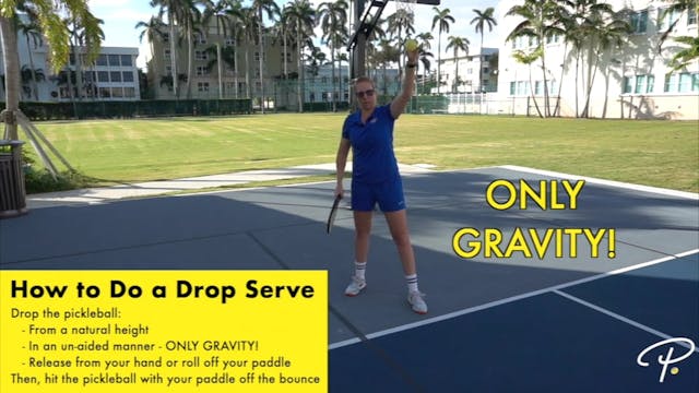 Pickleball Drop Serve | Pickler Pickleball