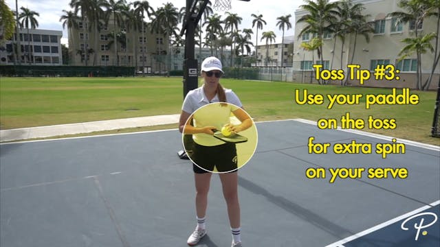 5 Tips for the Toss on the Pickleball Volley Serve | Pickler Pickleball