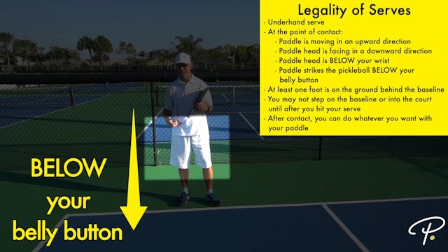 Legality of Serves