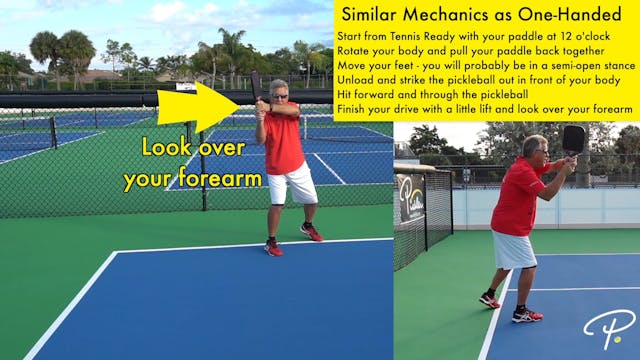 Two-Handed Backhand Drive