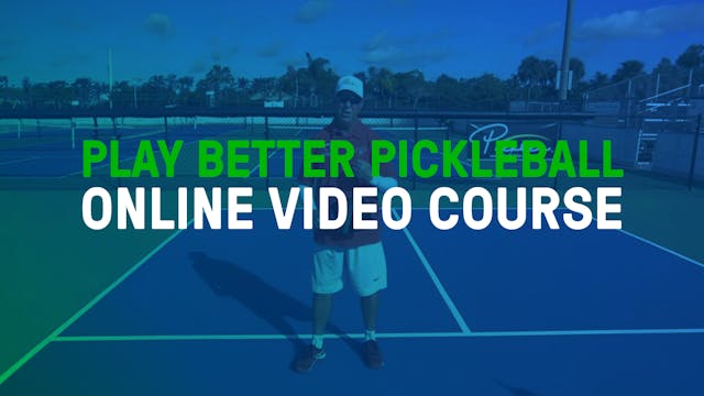 Online Pickleball Video Lessons