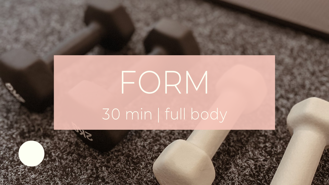 FORM 10 / full body back to basics