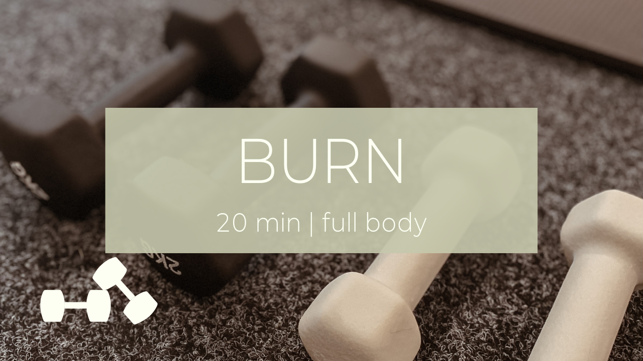 BURN 8 / full body circuit