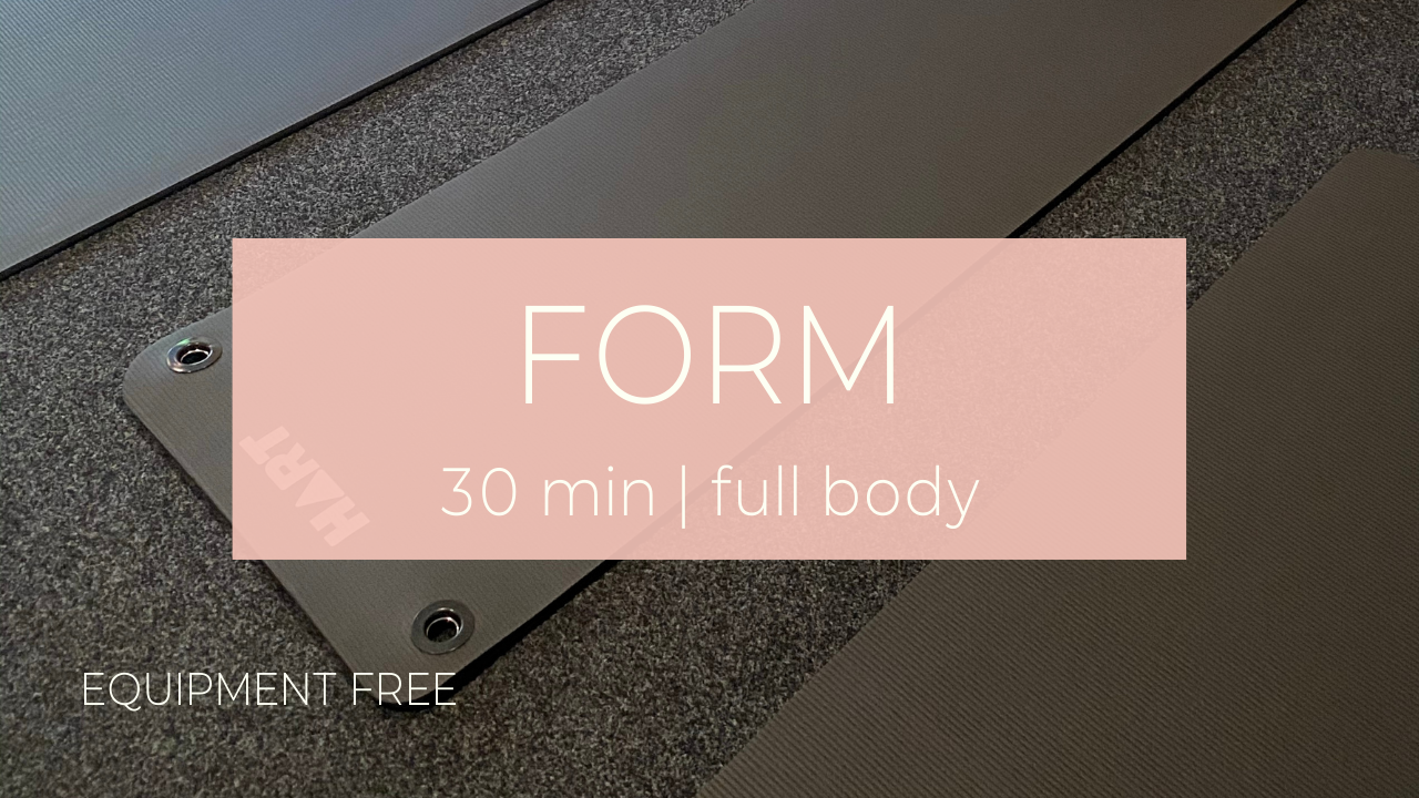 FORM 15 / full body (mainly bum + abs) flow