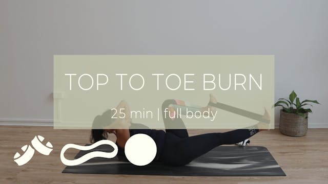 BURN 21 / top to toe burn