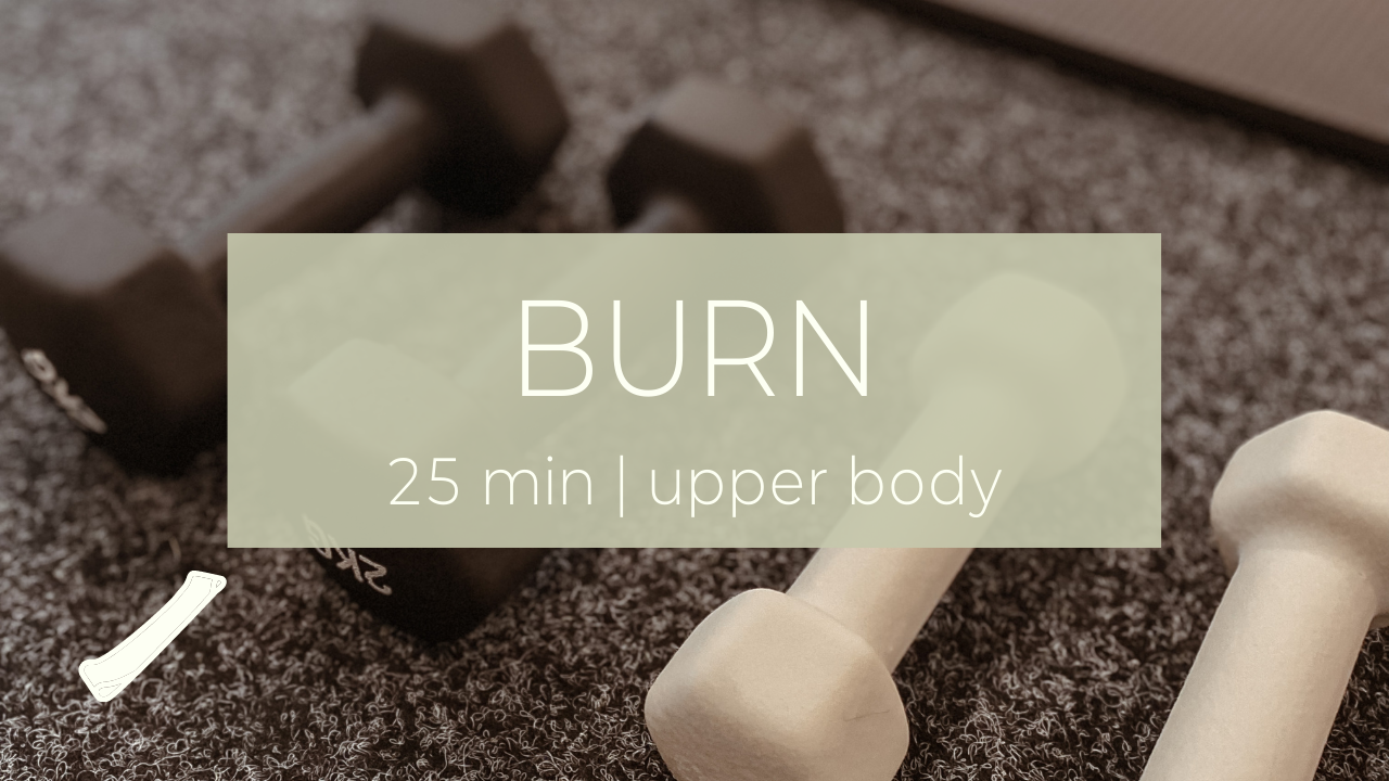 BURN 9 / upper body burn