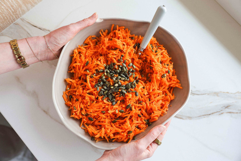 3 Ingredient Carrot Salad