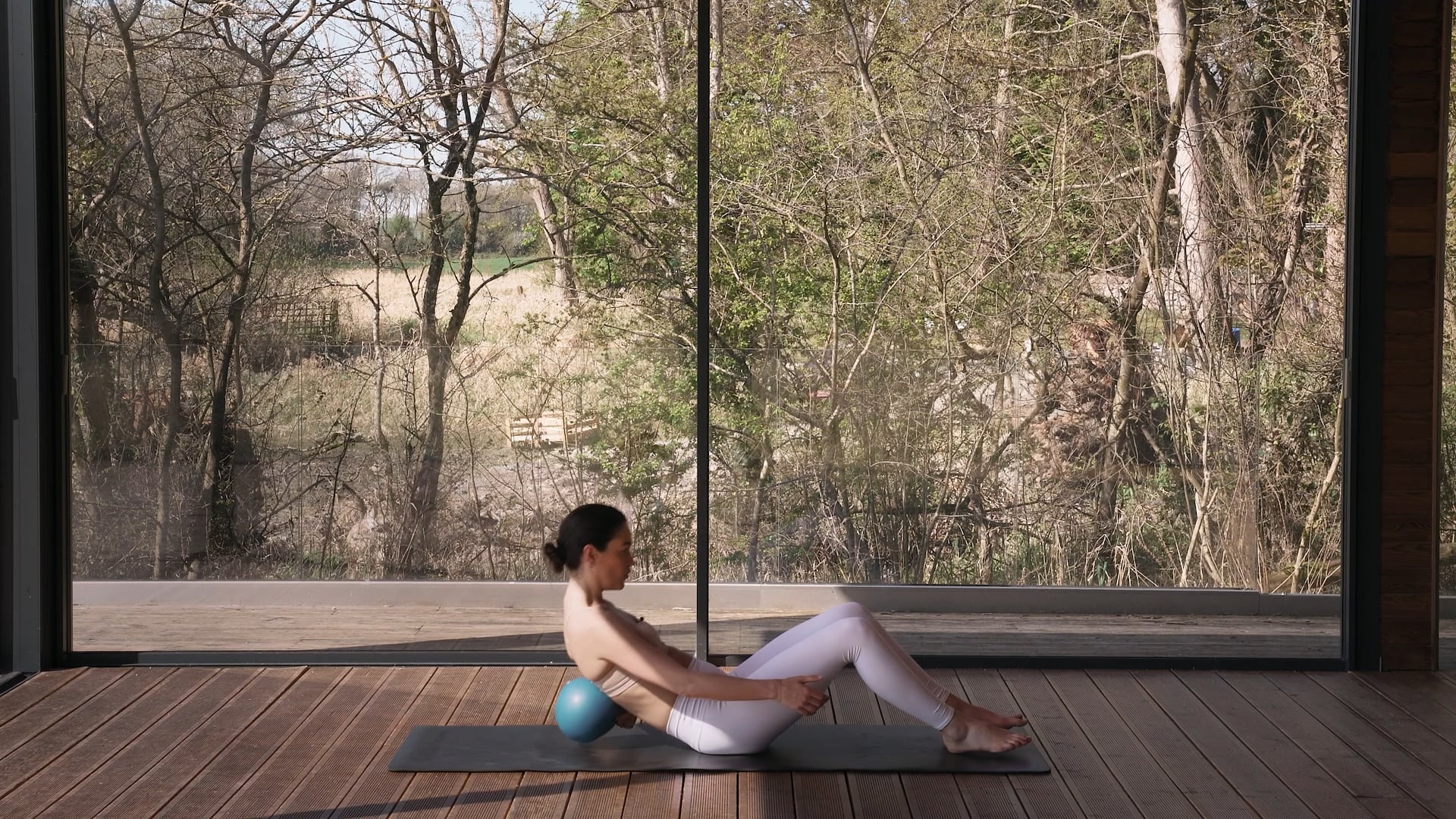 9-Minute Deep Core w/ Pilates Ball