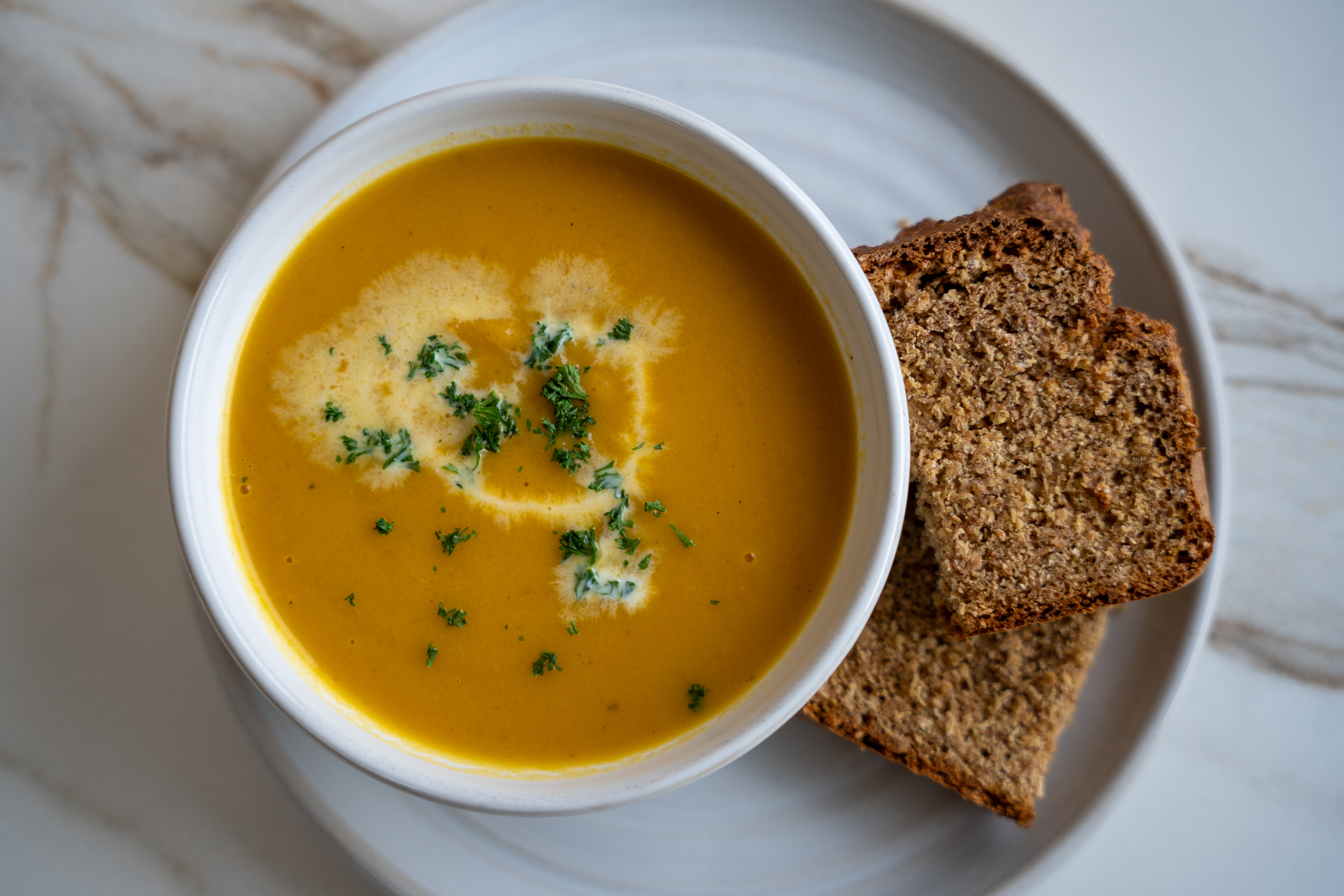 Honey Roast Carrot Soup