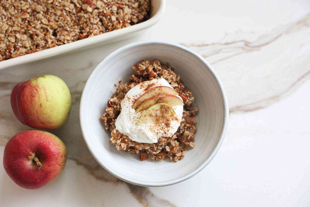 Clean Apple Crumble
