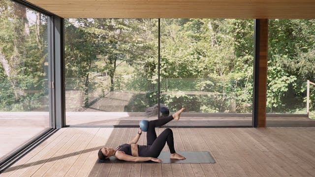 12-Minute Core Focus w/ Pilates Ball