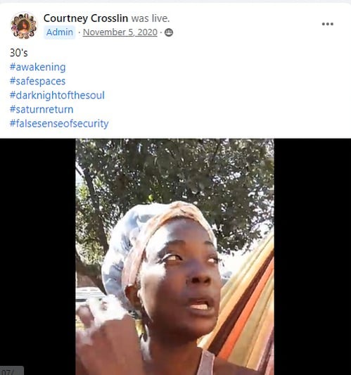 courtney crosslin: Awakening: Record Date: nov-5-2020