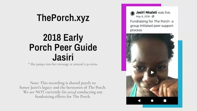 The Porch Jasiri 2018