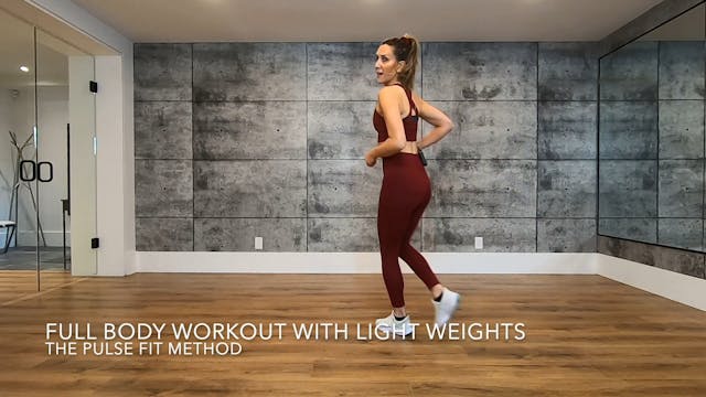 FIRED UP! - Full Body Workout with Light-weights 