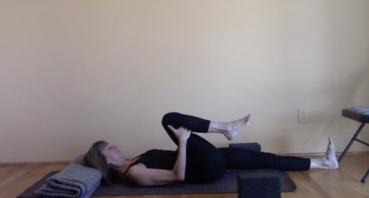 Yoga with Mobility Issues, Knee or Hip replacements—Floor Sequence 1-2
