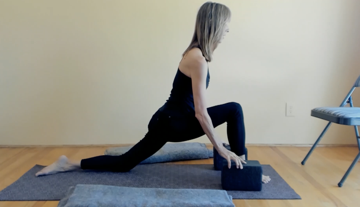 Releasing the Hips—Floor Sequence with Props 2-4