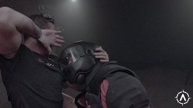 Perform Cross Elbow Strikes