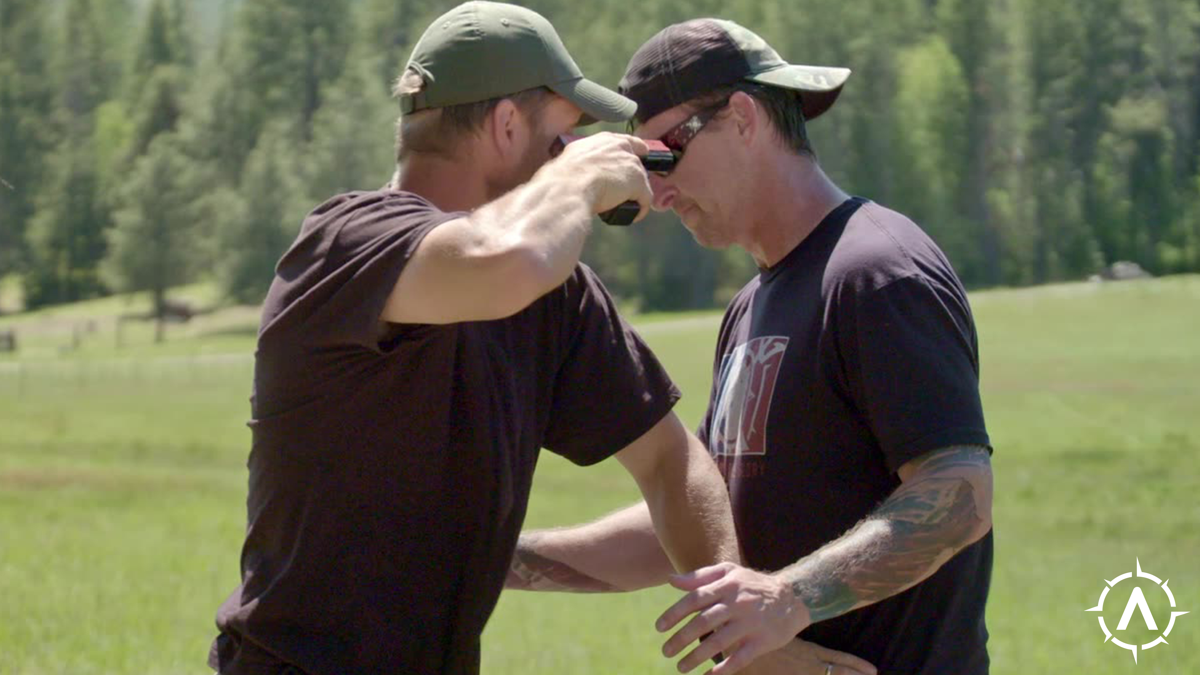 Elbow Strike to Handgun Draw Combo